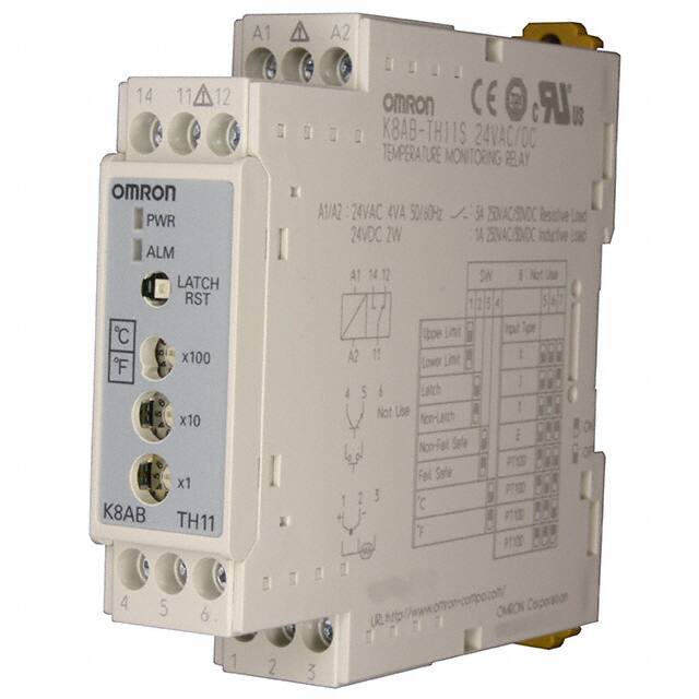 K8AB-TH11S AC/DC24 Omron Automation and Safety Moniteur - Sortie relais